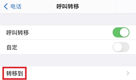 手机呼叫转移设置方法插图7