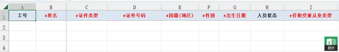 个税信息填写模板中4个超级实用的Excel 技巧插图