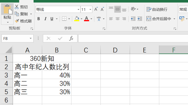 Excel如何制作三维饼状图 Excel制作三维饼状图方法插图