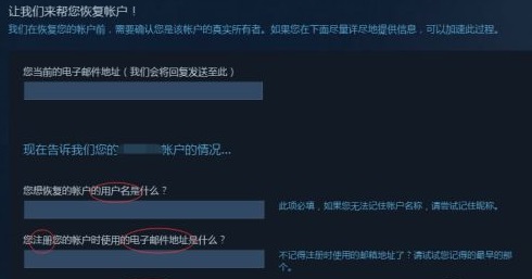 steam账号密码忘了怎么办插图4