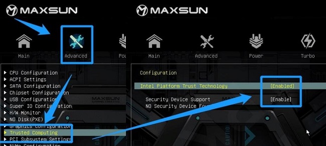 安装win11 bios设置教程插图4