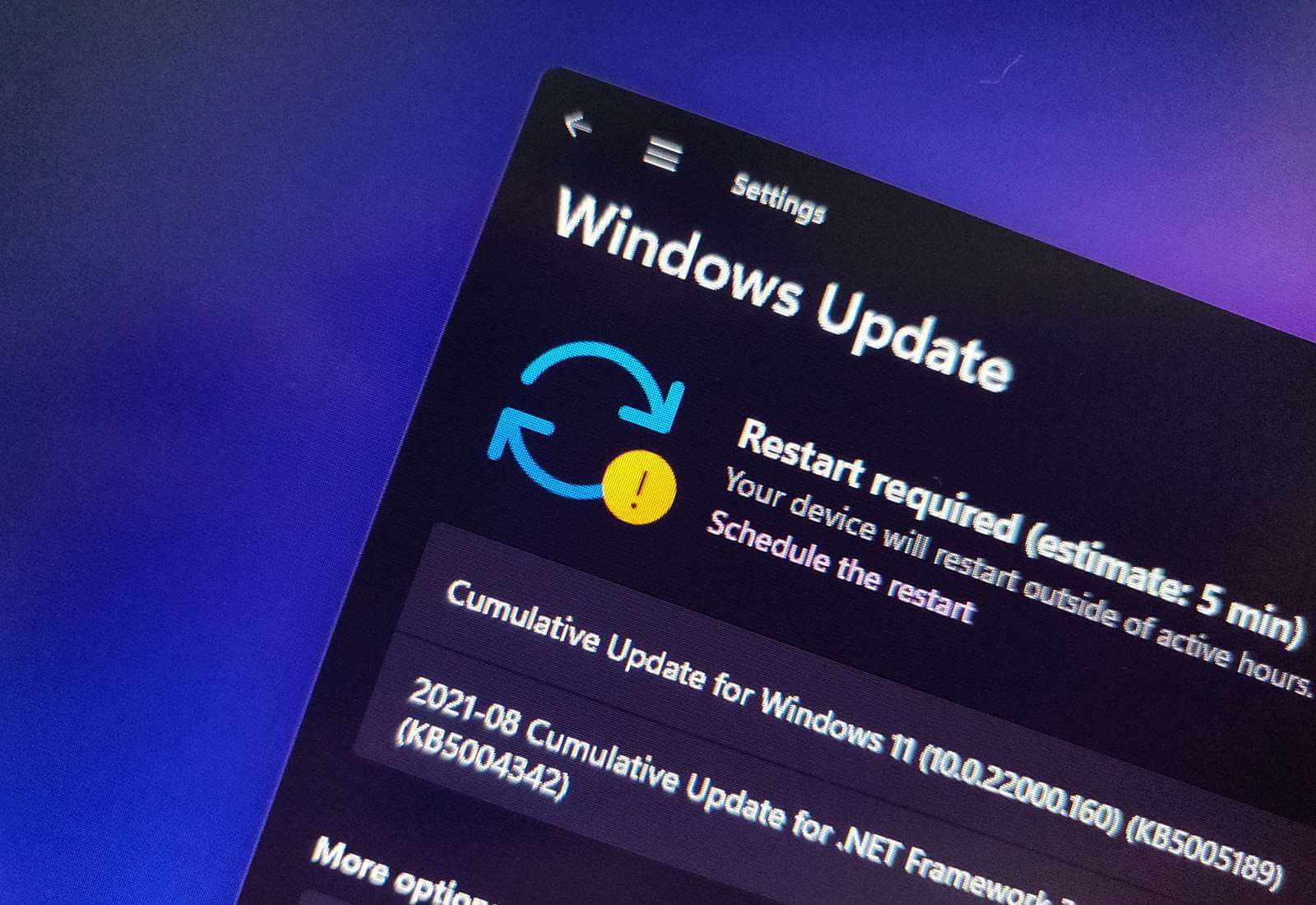 微软Windows 11 build 22000.2243(KB5028245)已发布到Release Preview通道！
