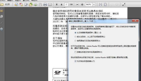 adobe reader pro dc如何设置辅助工具？adobe reader pro dc设置辅助工具的方法截图