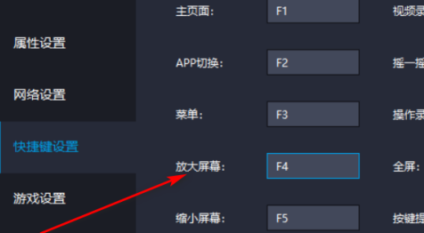 雷电模拟器如何设置放大屏幕快捷键？雷电模拟器设置放大屏幕快捷键的方法截图