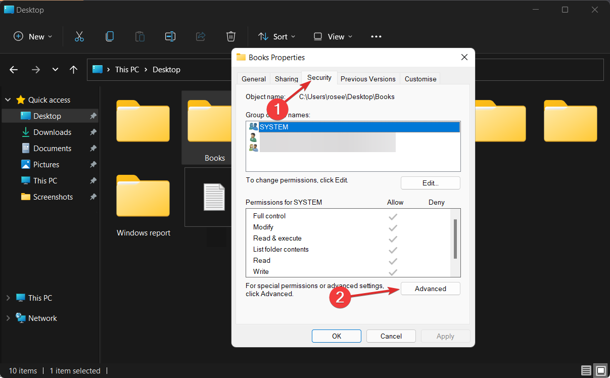 Win11如何取得文件夹的所有权？