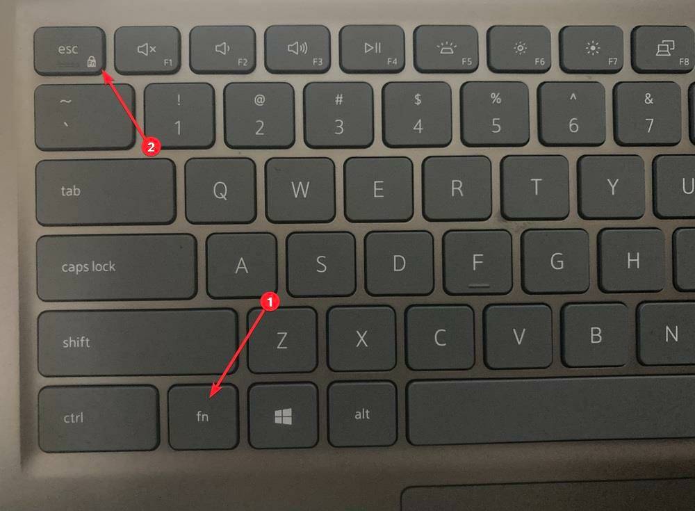 Win11如何锁定和解锁功能键(Fn)？