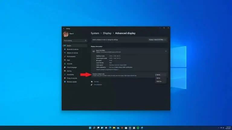 Win11如何开启动态刷新率？Win11启用动态刷新率