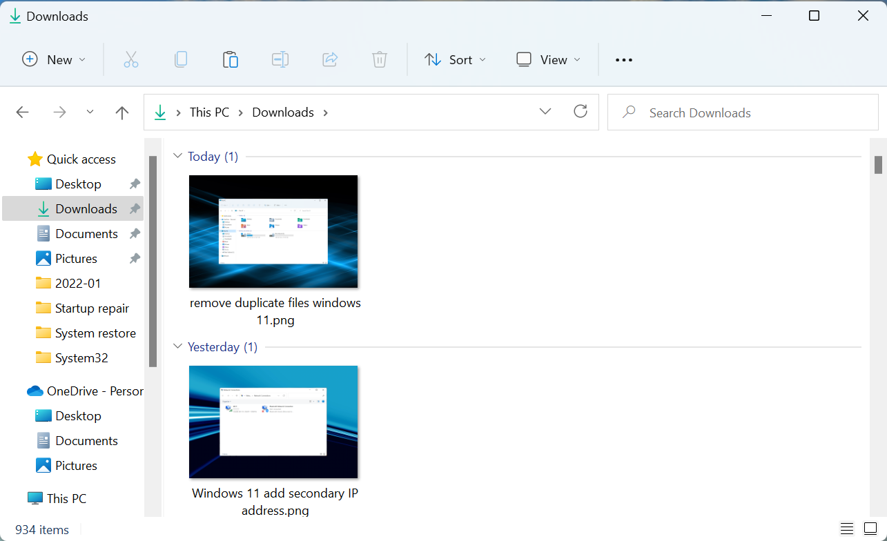 Win11如何查找并删除重复文件？