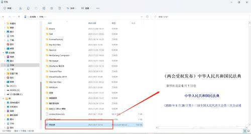 Win11的文件资源管理器如何显示预览窗格？