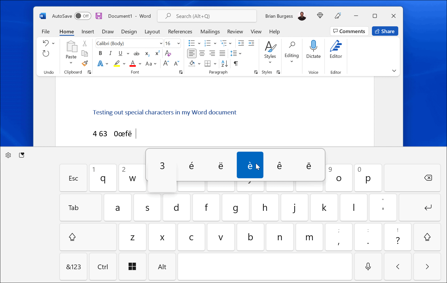 Win11怎么键入特殊字符？Win11教程介绍