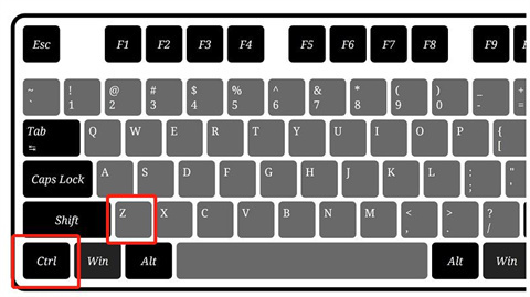 撤回键是ctrl加什么 撤销与恢复快捷键介绍