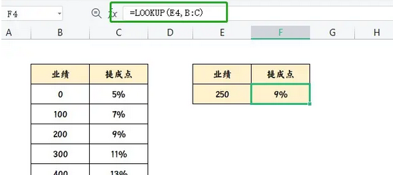 lookup函数怎么用？lookup函数使用方法截图