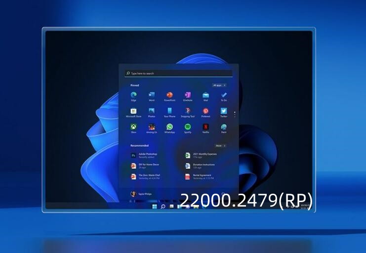 Windows11 21H2 Build 22000.2479(RP)预览版发布更新来啦！