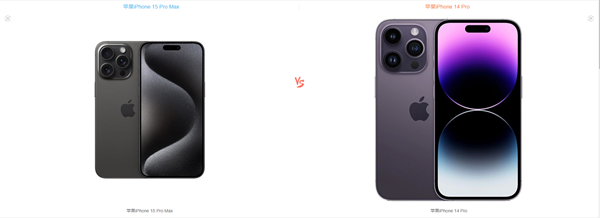 苹果15promax和14pro的区别插图