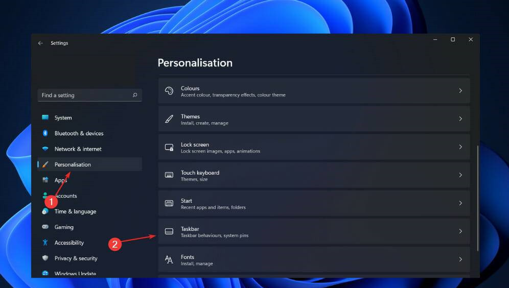 Win11如何重置任务栏设置？