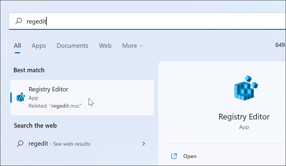 Win11怎么关闭Web搜索结果？关闭搜索框的Web搜索结果
