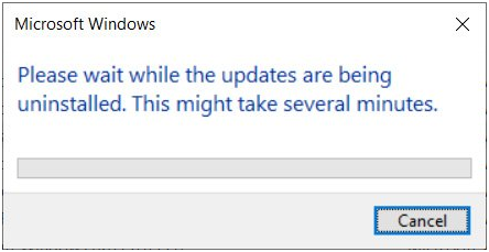 卸载Win10 20H2版本，并降级到以前的版本的操作方法