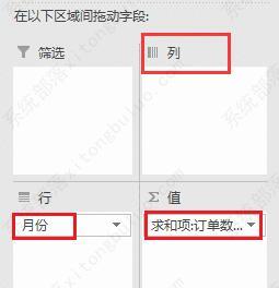 excel数据透视表行标签和列标签在哪设置教程