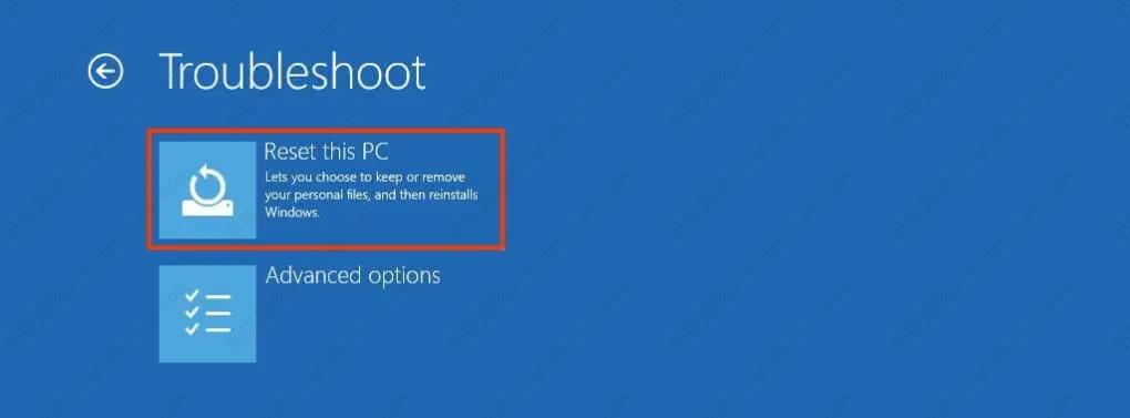 当 PC 无法启动时如何从启动重置 Windows 11？