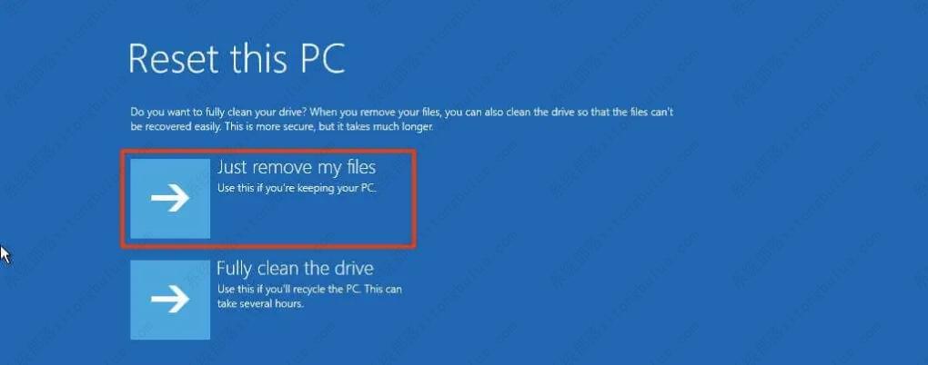当 PC 无法启动时如何从启动重置 Windows 11？