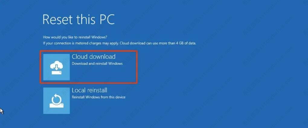 当 PC 无法启动时如何从启动重置 Windows 11？