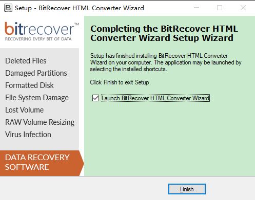 如何免费激活BitRecover HTML Converter Wizard 附激活教程+激活补丁插图7