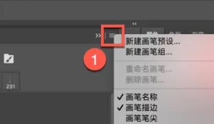 mac电脑ps笔刷安装教程插图2