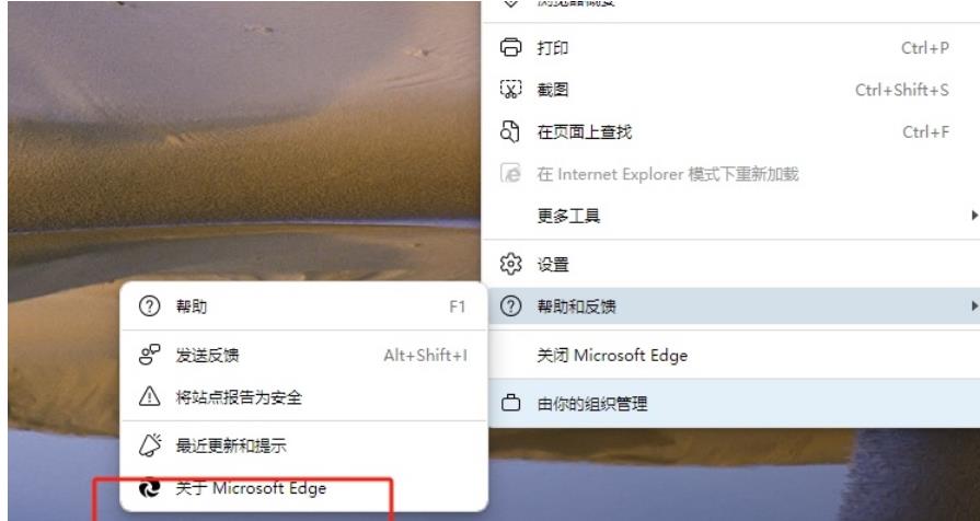 edge浏览器怎么查看版本号？edge浏览器查看版本号的教程