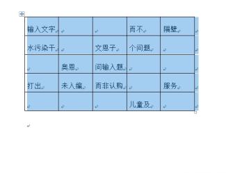 word将表格内容设置为居右下位置的教程