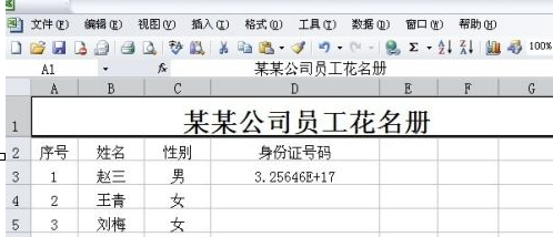 Microsoft Excel 2020怎样正确输入身份证号码插图