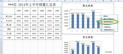 excel2007怎样添加柱形图插图5