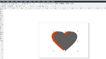 CorelDraw X4如何制作立体心形插图3