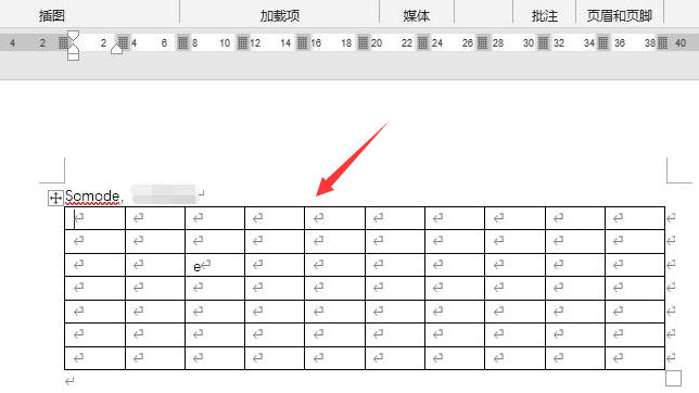 word表格怎么添加斜下框线插图