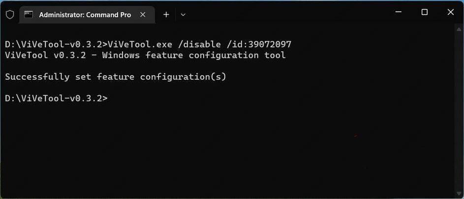 ViveTool怎么用？分享ViveTool使用教程