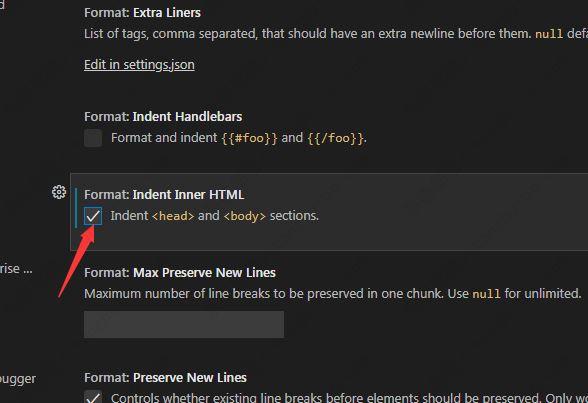 Vscode代码缩进取消方法教程