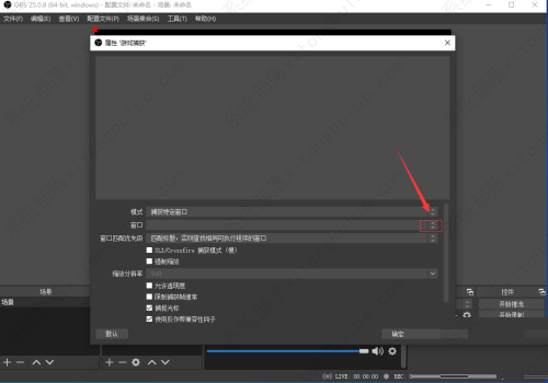 OBS Studio捕获进程的方法教程
