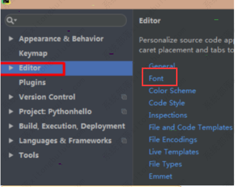 pycharm调整界面字体大小方法教程