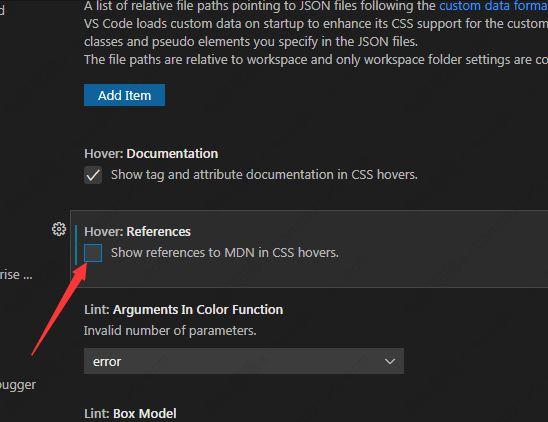 vscode悬停引用关闭方法教程