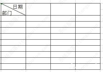excel表格中单元格里面有个斜杠怎么写字？