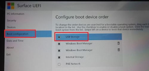 Surface Go重装Win10系统的操作方法
