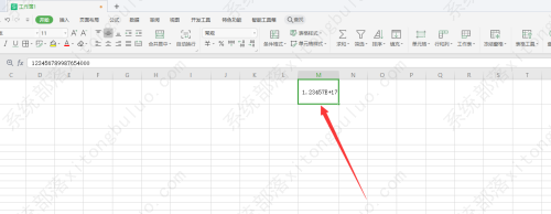 wps中数字显示是E+数字 怎么正常显示