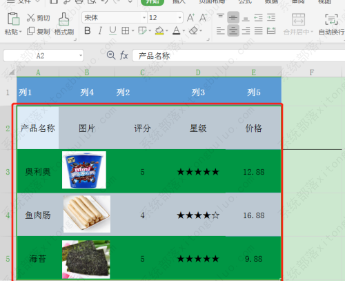 wps表格怎么打印一部分内容？