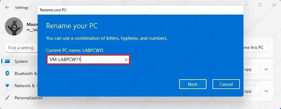 如何在Windows 11上重命名PC？4种重命名PC方法分享！