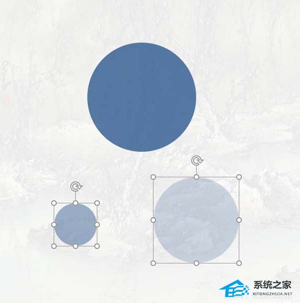 PPT如何绘制扁平化的波浪水球？PPT绘制扁平化的波浪水球教程插图5