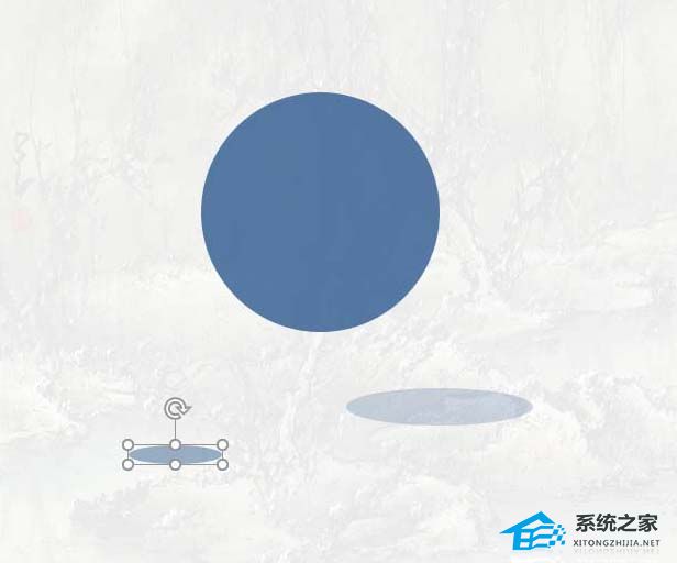 PPT如何绘制扁平化的波浪水球？PPT绘制扁平化的波浪水球教程插图6