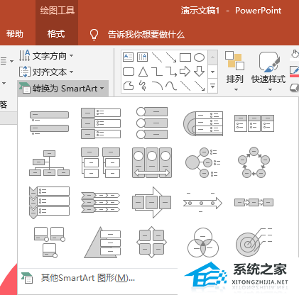 PPT文字怎么转换成SmartArt图形？PPT文字转为SmartArt图形的方法插图4