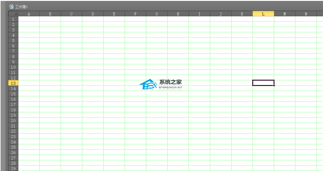 Excel表格网格线怎么设置颜色？Excel调整网格线颜色的方法插图5