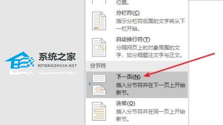 Word如何插入分节符？Word插入分节符的操作方法教学插图3