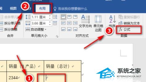 Word求和功能如何使用？Word求和功能使用方法插图