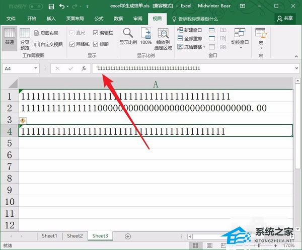 Excel怎么输入超过15位的数？Excel表格显示超过15位的方法插图4